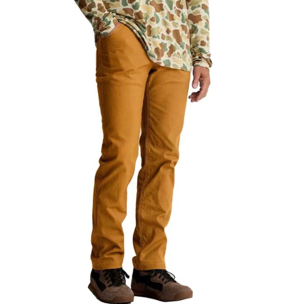 Free Fly Men's Canvas Field Pants Size 32x30 in Ochre Outdoor Workwear Casual
